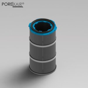 PoreXair Cartridge Filter 7-12 µm Polyester PA310HDM CT-20