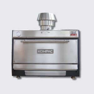 KOMPAC 90cm Charcoal Oven – Professional Size, Deep Smoke, Authentic Charcoal Taste